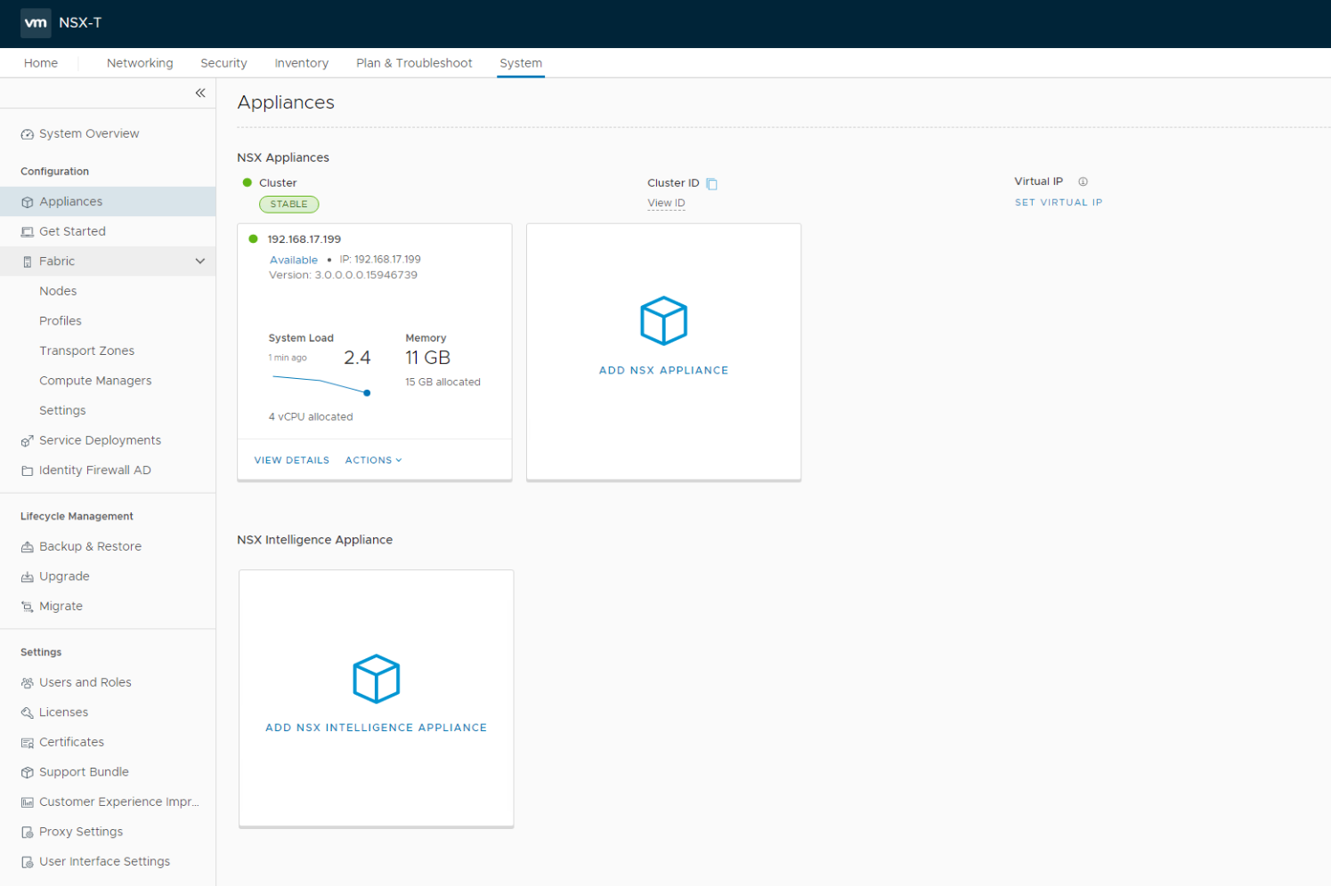 nsx-system-appliance